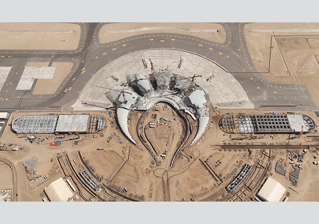 Red Sea International airport ... work is 80 per cent complete.